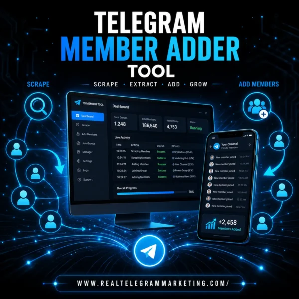 Telegram Scraper and Adder