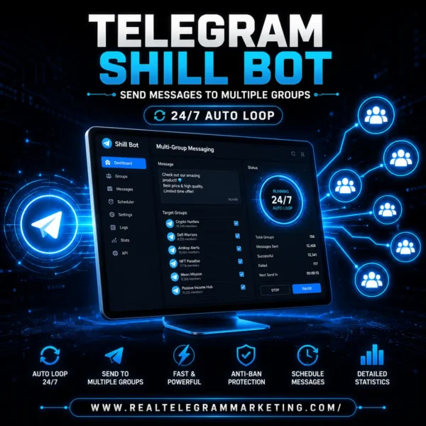 Telegram Shill Bot