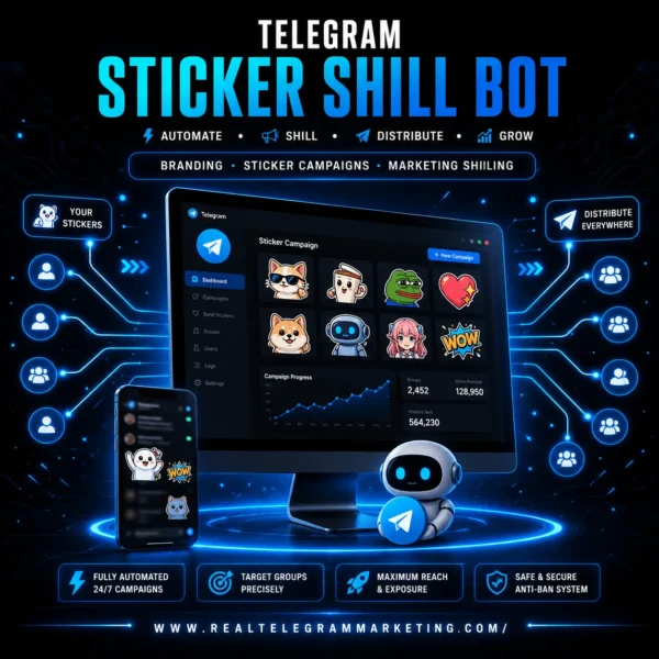 Telegram Sticker Shill Bot